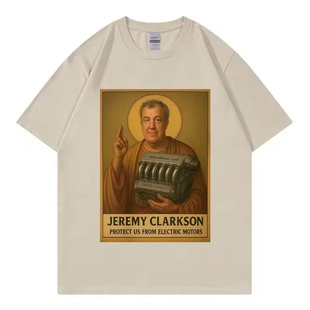 Jeremy Clarkson Protect Us From Electric Motors 梗图T恤男女