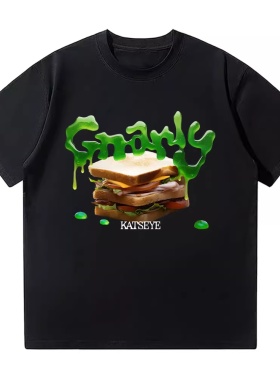 KATSEYE Gnarly T-shirt欧美时尚歌曲潮流休闲圆领短袖T恤男女