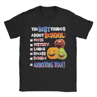 The Best Things about School Math History Lunch Recess T恤男