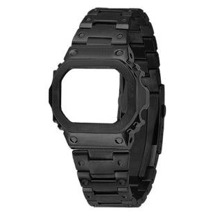 适用于卡西欧小方块手表G-SHOCK 3229 GM-5600改装配件表壳钢表带