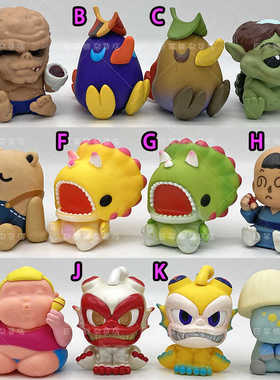 散货UNBOX FRIENDS WAVE 2代 盲盒设计潮流玩具手办公仔收藏摆件