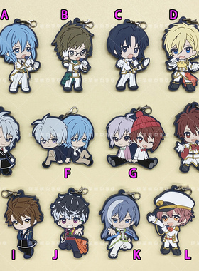 idolish7和泉二阶堂四叶逢坂六弥七濑百千八乙女九条十龙橡胶挂件