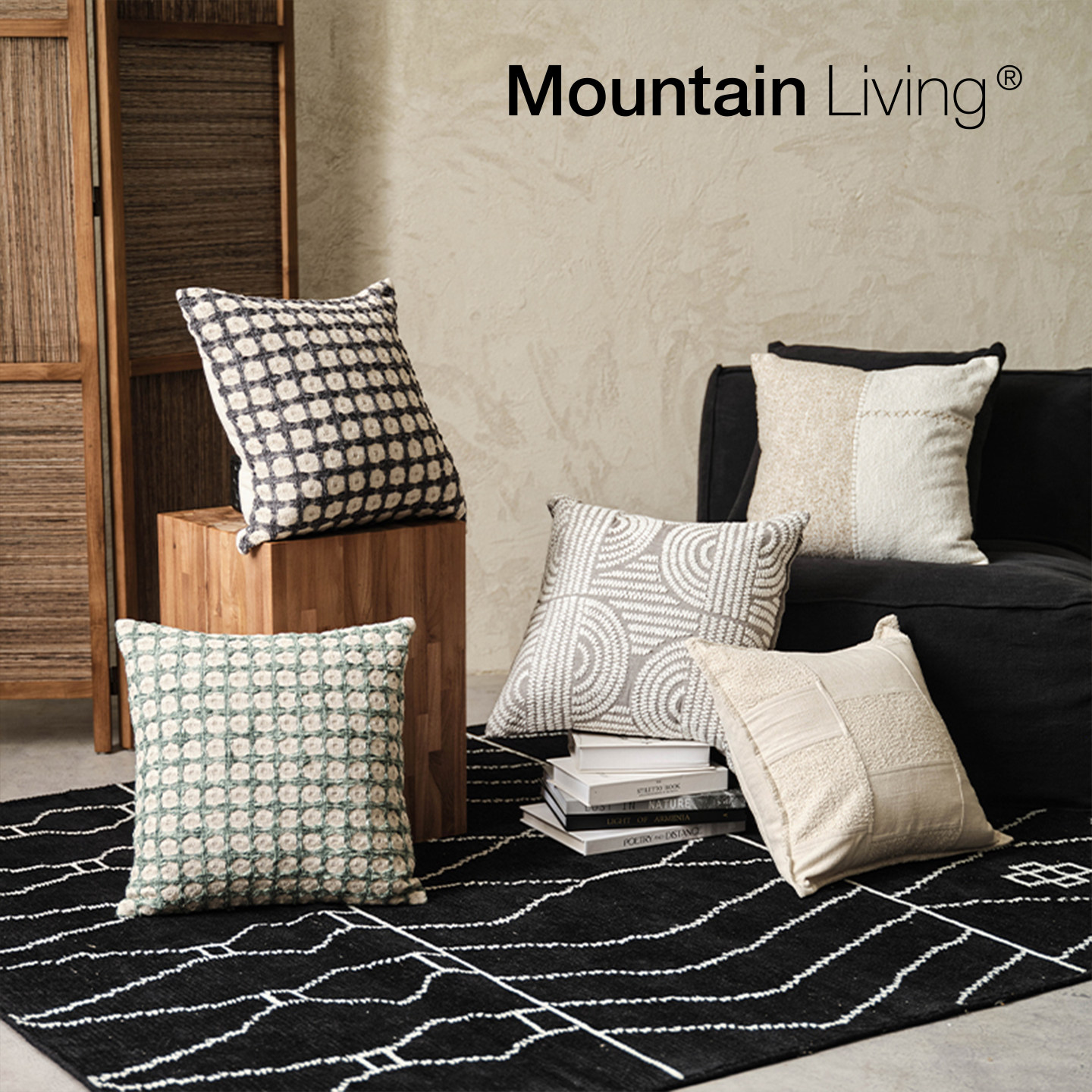 MountainLiving全棉抱枕