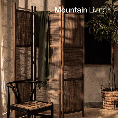 MountainLiving进口柚木屏风