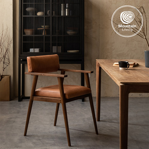 MountainLiving进口柚木皮餐椅