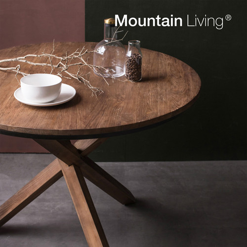 MountainLiving进口柚木圆餐桌