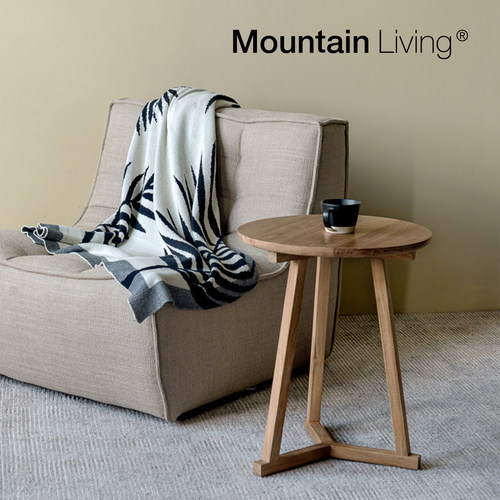 MountainLiving进口柚木小边几