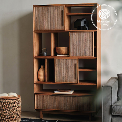 MountainLiving老柚木书柜