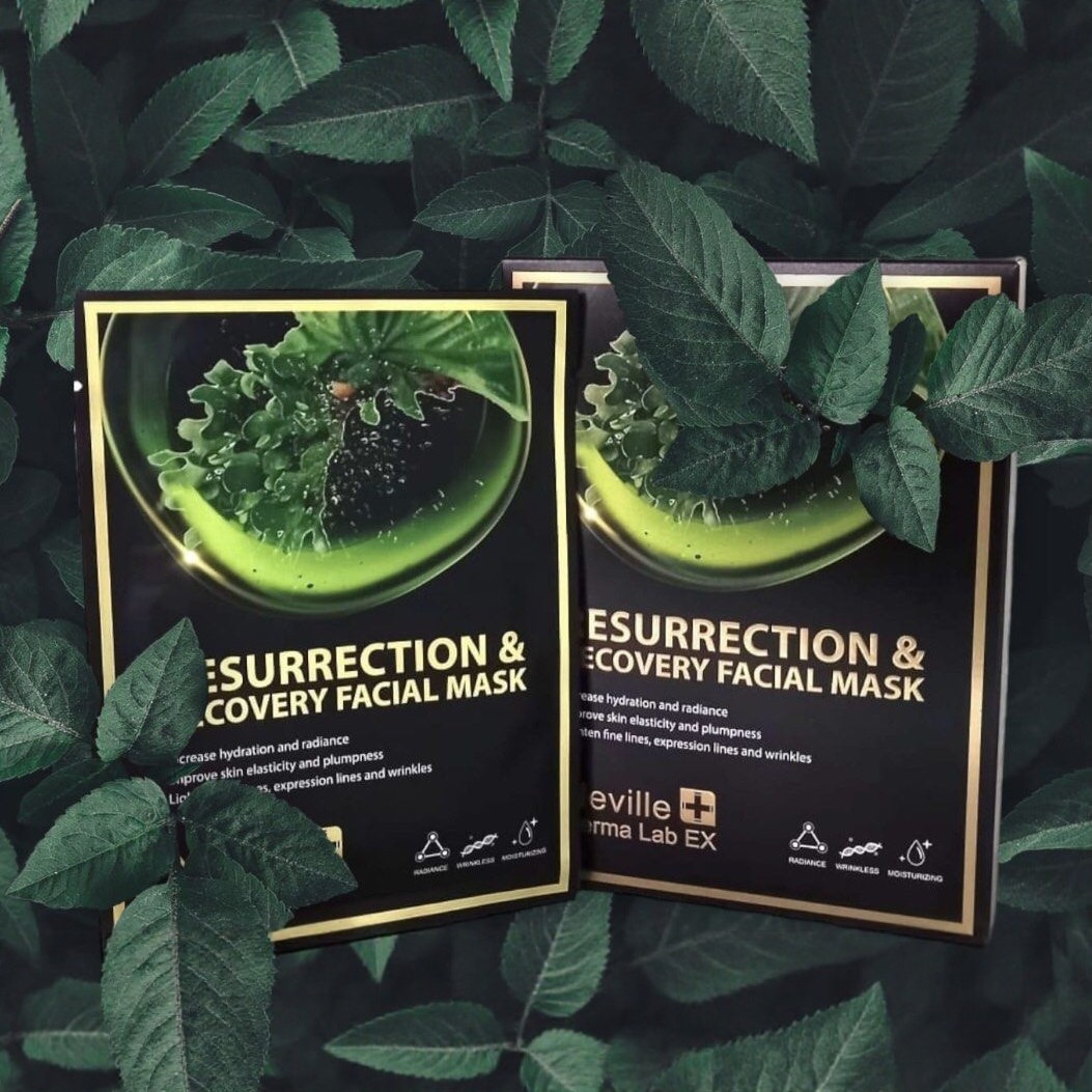 Neville Derma Lab Ex 复活草再生翡翠面膜 (35g x 5片)