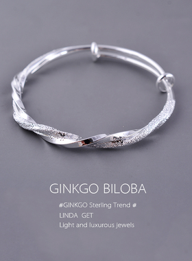 纯银手镯女纯银年轻款2022新款