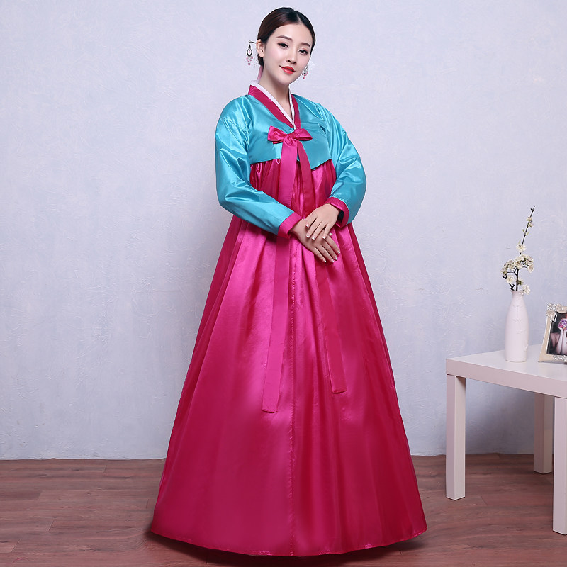 韩服表演大长今摄影女装女团直播服装写真长裙服饰大码礼服舞蹈