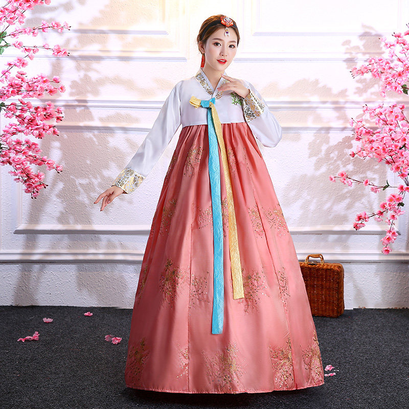 传统民族韩服礼服大码韩国套装演出服女团大长今摄影舞台服装裙子