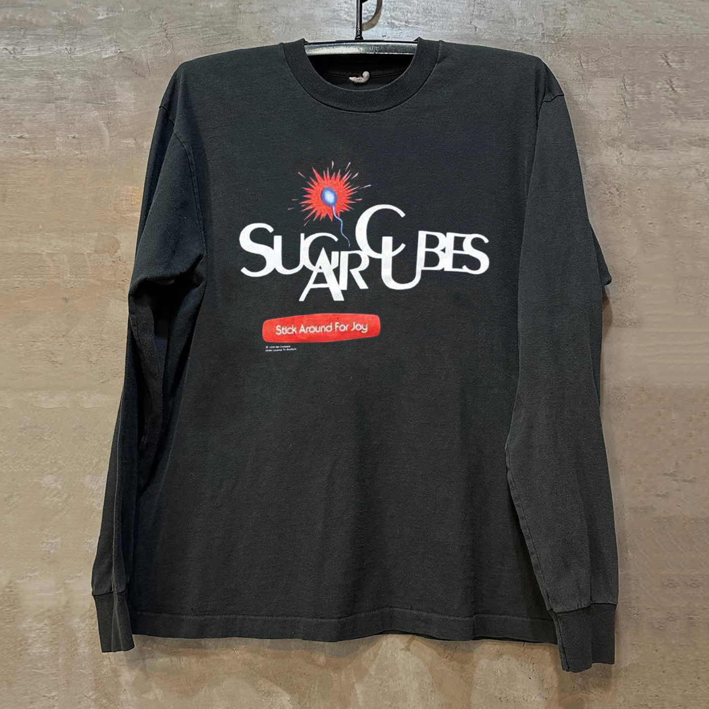 SUGARCUBES乐队美式长袖情侣卫衣