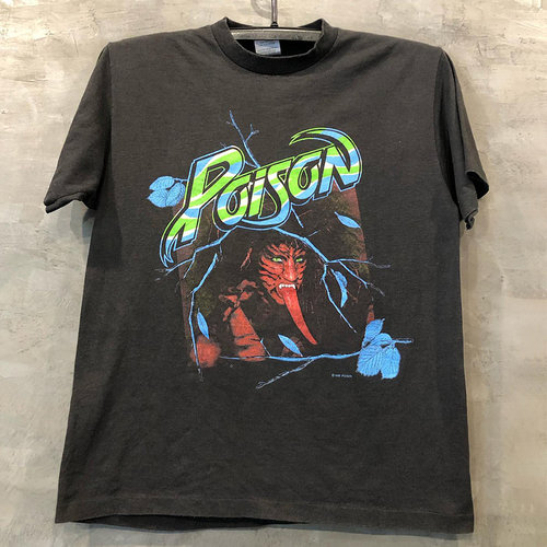 ins超火潮牌Poison毒药短袖T恤