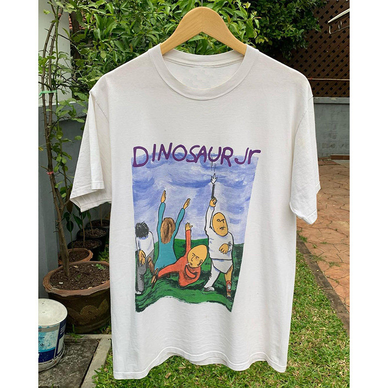 宽松T恤dinosaurjr男女短袖tee