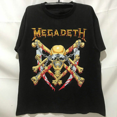 短袖美式街头男款vintageT恤