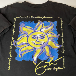 Hard Rock Cafe滚石摇滚餐厅短袖T恤vintage古着设计感美式半袖潮