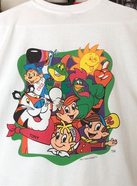 早餐俱乐部the breakfast club老虎动漫OS风短袖oldschool男女T恤