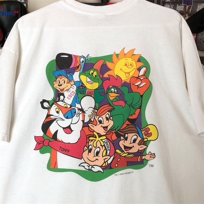 早餐俱乐部the breakfast club老虎动漫OS风短袖oldschool男女T恤