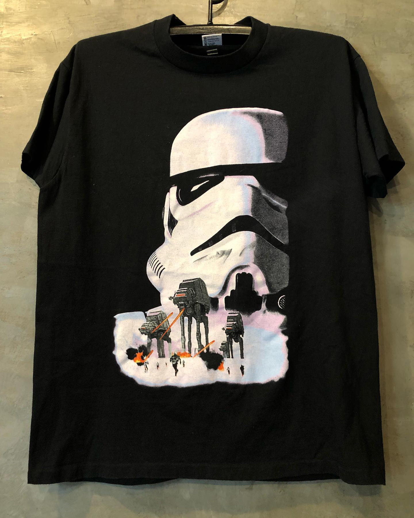 thumbnail for StarWars, Star Wars movie peripherals, classic fashion brand prints, short sleeves, American vintage T-shirt trend