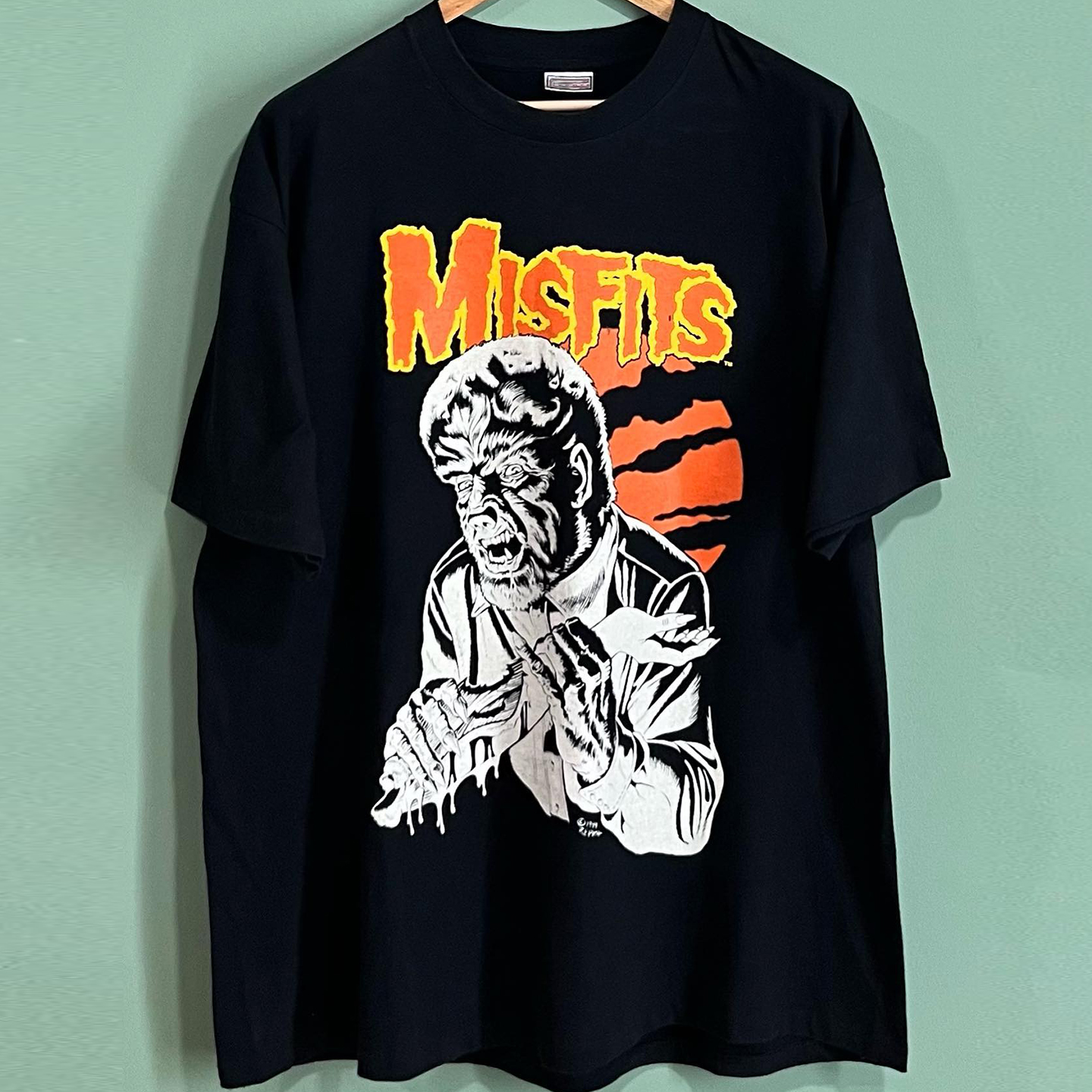 Themisfits乐队美式纯棉短袖T恤