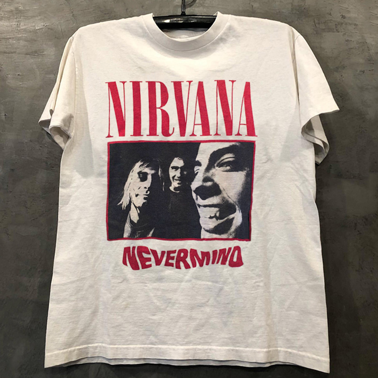Nirvana涅槃乐队科特柯本高街潮牌短袖T恤vibe高级感美式情侣半袖