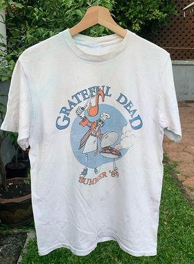 感恩而死乐队Grateful Dead迷幻摇乡村滚摇滚复古海报短袖T恤男潮