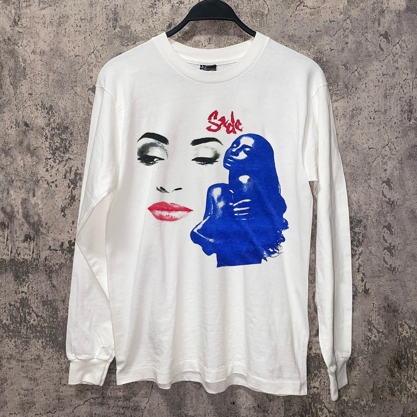 Sade莎黛周边长袖T恤情侣款上衣