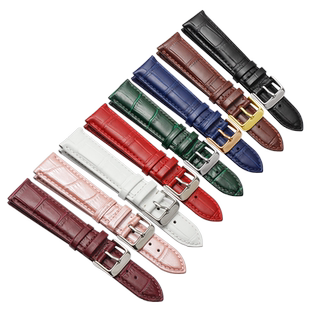 品缇适用百达翡丽表带男真皮女Patek Philippe-Calatrava表带配件