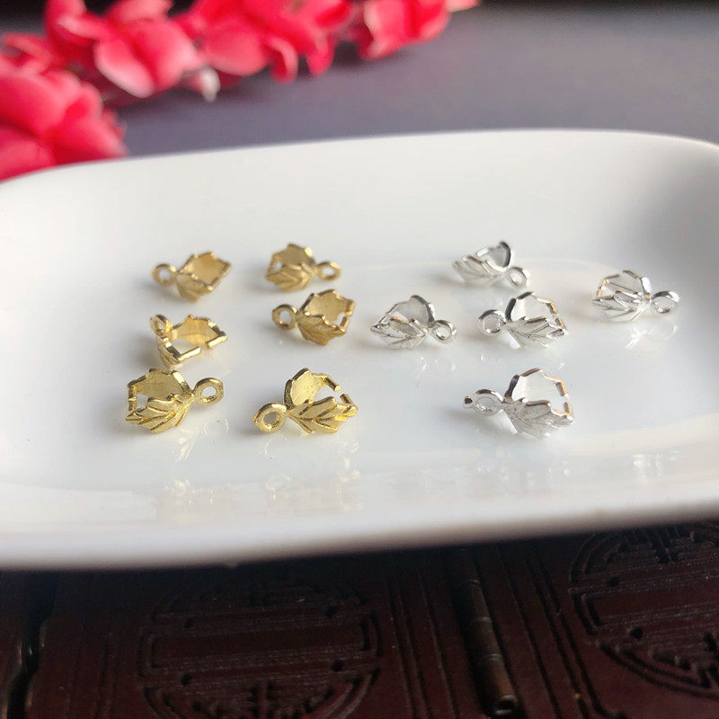 5个装 diy饰品配件 古风发簪步摇材料铸铜配件 6*9mm树叶瓜子扣,饰品/流行首饰/时尚饰品新,其他DIY饰品配件,淘宝优惠券,粉丝福利购,淘宝优惠卷