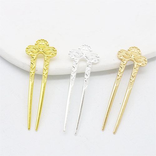 合金保色美人钗diy古风唐风发钗