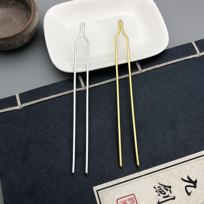 古风纯铜发簪步摇饰品配件