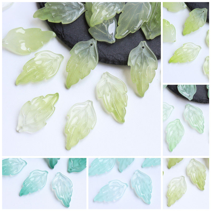 20片16*30mm琉璃牡丹叶玉簪花叶子树叶diy古风发簪饰品配件,饰品/流行首饰/时尚饰品新,其他DIY饰品配件,淘宝优惠券,粉丝福利购,淘宝优惠卷