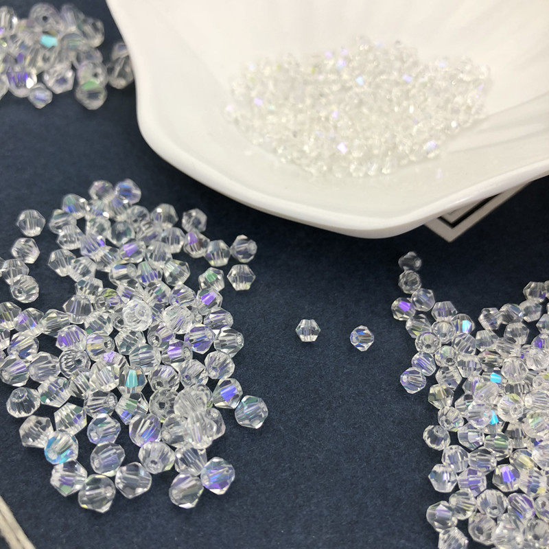 水晶幻彩尖珠 2/3/4/6 diy饰品配件 古风发簪步摇手工串珠材料,饰品/流行首饰/时尚饰品新,其他DIY饰品配件,淘宝优惠券,粉丝福利购,淘宝优惠卷