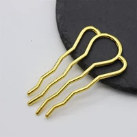 Сплав средний, электрофорез на четыре зуба, имитация золота, 1 шт.