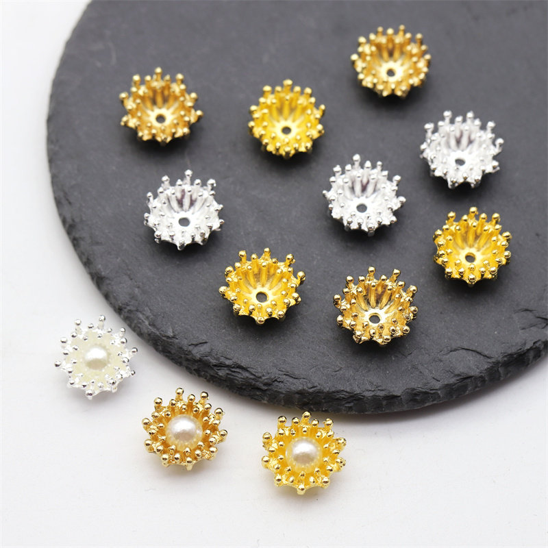 10个价14mm仿铸铜三层合金花心diy古风发簪步摇玉簪花材料,饰品/流行首饰/时尚饰品新,其他DIY饰品配件,淘宝优惠券,粉丝福利购,淘宝优惠卷