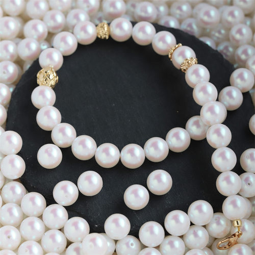 树脂仿珍珠直孔仿海水珍珠