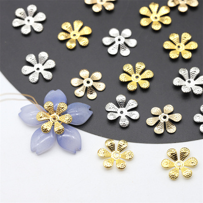 古风发簪步摇花托