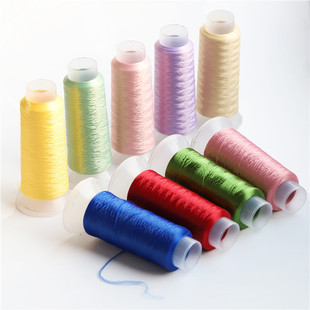 无结点丝绒线缠花绑花线QQ线免劈蓬松线蚕丝质感diy古风发簪材料