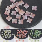 50个琉璃13mm小号绣球花diy饰品配件古风发簪步摇玉簪花材料