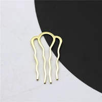 Железо маленькое для электрофореза на четыре зуба КС золото 1 шт.