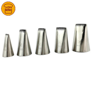 三能半排挤花嘴SN7031手工编花篮花嘴裱花嘴大中小号SN7034 7033