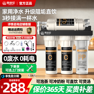 嘉启伦家用大流量净水器