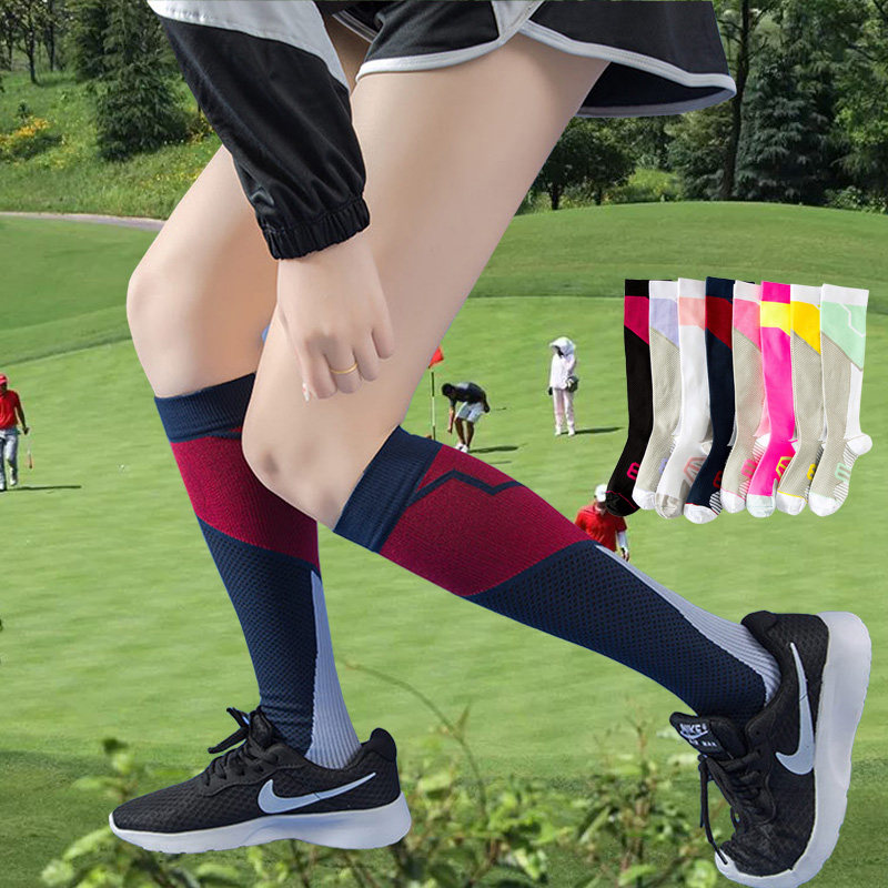 高尔夫袜子女中筒及膝袜弹力压缩肌能袜golf球运动袜网球足球袜,运动/瑜伽/健身/球迷用品,高尔夫上装,淘宝优惠券,粉丝福利购,淘宝优惠卷