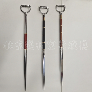 正品顺丰红木黑檀红檀黄花梨土豪冰钏冰镩锚鱼凿冰破冰工具