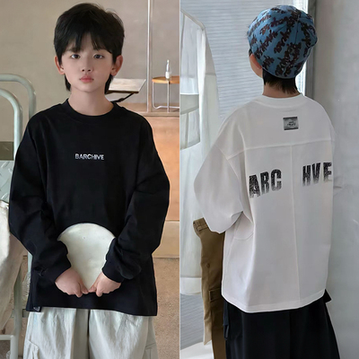 牛哆哆新款儿童百搭时尚纯棉卫衣