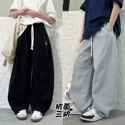 爱木橦抗菌三防弯刀运动裤可收口