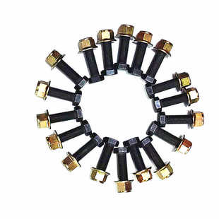 适用于东风天龙旗舰传动轴原厂螺丝带锁紧螺帽高强度紧固件螺栓