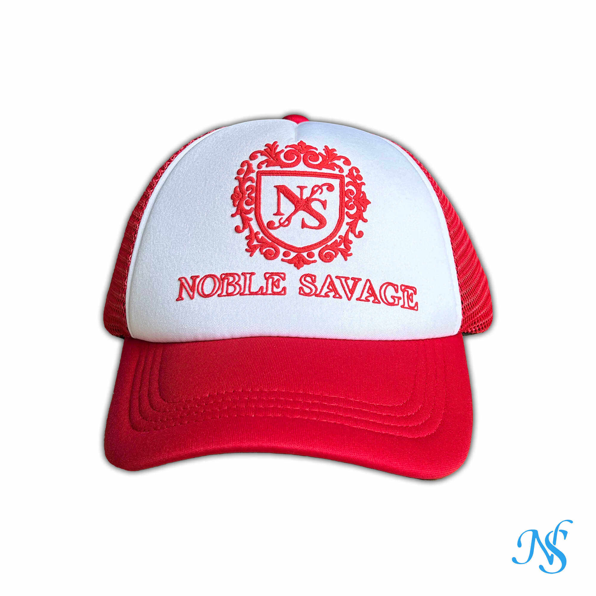 NOBLESAVAGE高贵野蛮人13mic阿牛同款调节美式男女红色发泡卡车帽