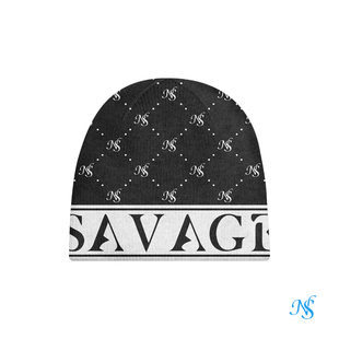 NOBLE 保暖毛线帽男女 SAVAGE原创设计感小众百搭针织帽秋冬新款